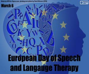 пазл Европейский день речи и Лангауге терапии